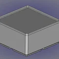 FreeCAD Gridfinity Parametric Bin Blank - Hộp đựng tùy chỉnh linh hoạt - Thumbnail 1