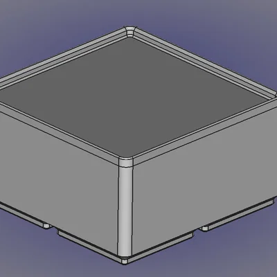 FreeCAD Gridfinity Parametric Bin Blank - Hộp đựng tùy chỉnh linh hoạt