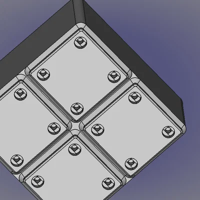 FreeCAD Gridfinity Parametric Bin Blank - Hộp đựng tùy chỉnh linh hoạt