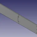 Tấm chắn rack 10-inch kèm thiết kế FreeCAD - Thumbnail 3