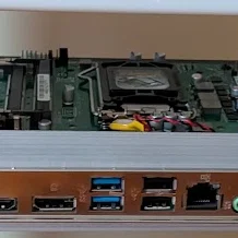 Tấm Gắn Thin Mini-ITX Cho Tủ Rack 10 Inch (1U IO Shield Plate)