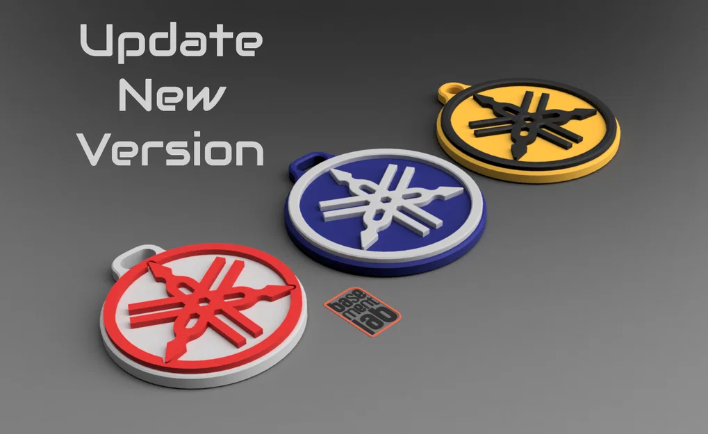 Móc khóa Yamaha Diapason - Phụ kiện trang trí - Image 1