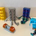 Flexi Brick Buddy - Tương thích Lego Duplo (có khớp nối - 2 phiên bản - không cần support) - Thumbnail 1