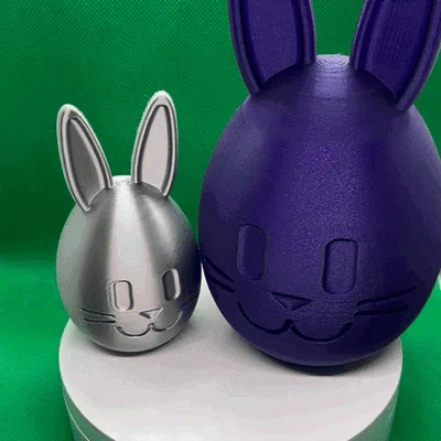 Trang trí trứng thỏ Phục sinh (KHÔNG INFILL - không cần support)