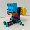 Flexi Brick Buddy - Tương thích Lego Duplo (có khớp nối - 2 phiên bản - không cần support) - Thumbnail 5