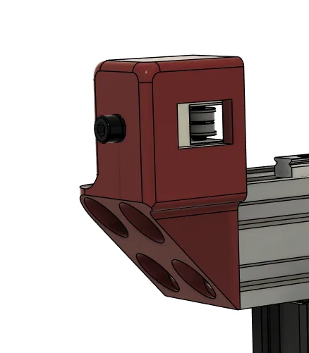 Gá mặt trước cho thanh nhôm 4040 (Ender3 V2) - Thiết kế lại - Image 3