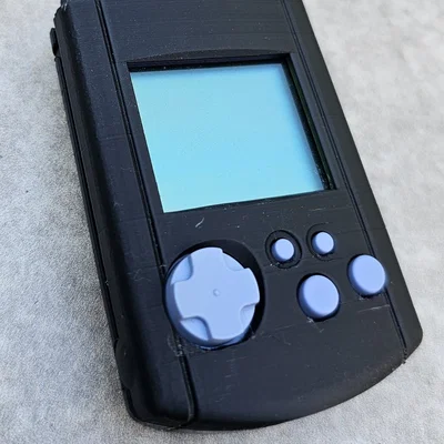 Vỏ Dreamcast VMU (In 3D)