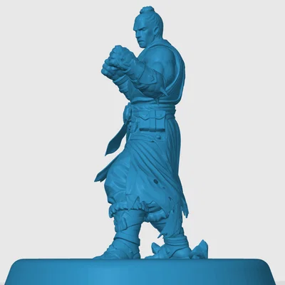 Mô hình Goliath Monk cho game nhập vai