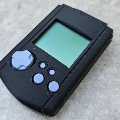 Vỏ Dreamcast VMU (In 3D)