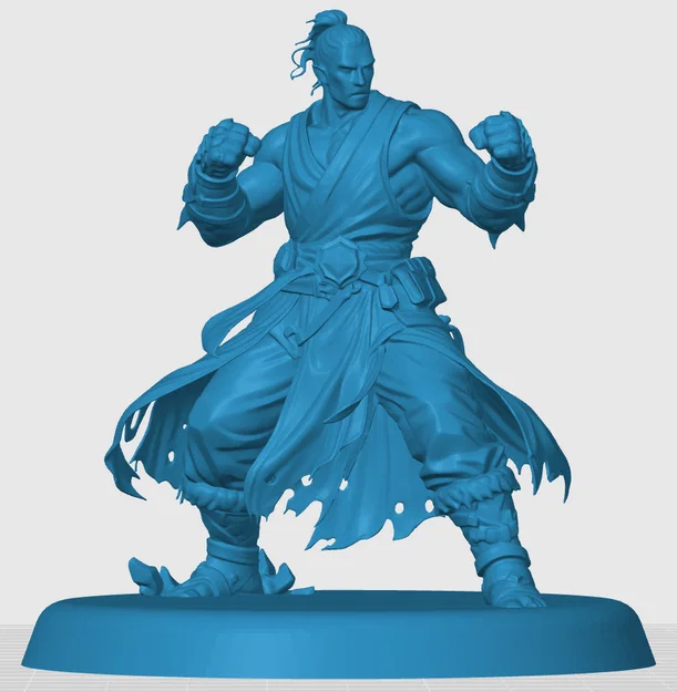 Mô hình Goliath Monk cho game nhập vai - Image 3