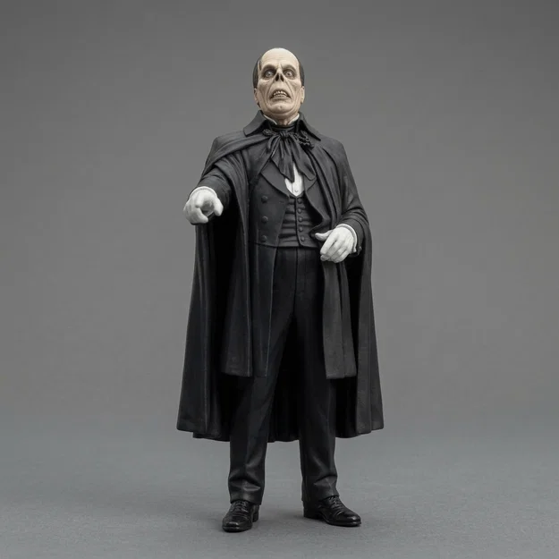 Mô hình 3D The Phantom of the Opera 1943: Tượng nhân vật kinh điển - Image 2