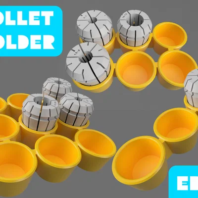 Khay đựng Collet ER32 thông minh - Tối ưu hóa không gian xưởng