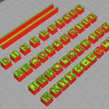 Bộ dấu chữ cái và chữ số trọn bộ - Thumbnail 3