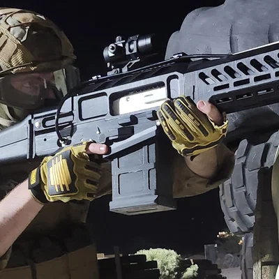 Súng phóng lựu airsoft 40mm bán tự động Manticore
