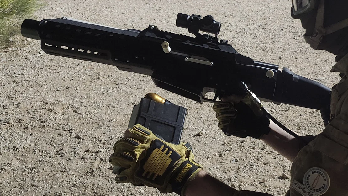 Súng phóng lựu airsoft 40mm bán tự động Manticore - Image 2