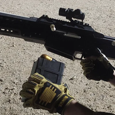 Súng phóng lựu airsoft 40mm bán tự động Manticore
