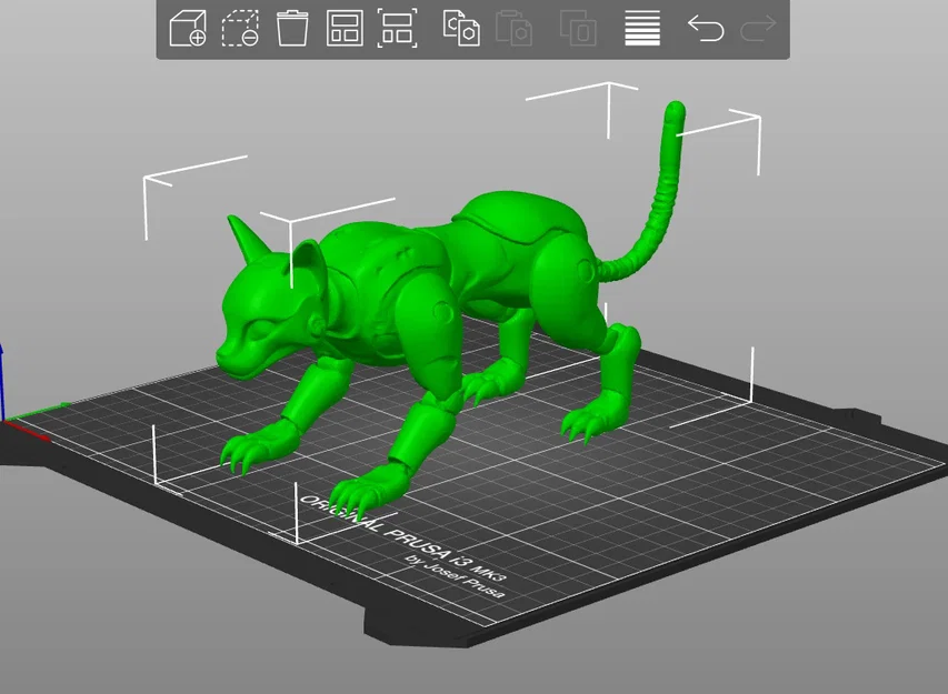 Mô hình chú mèo robot 3D cực ngầu cho người sưu tầm - Image 2