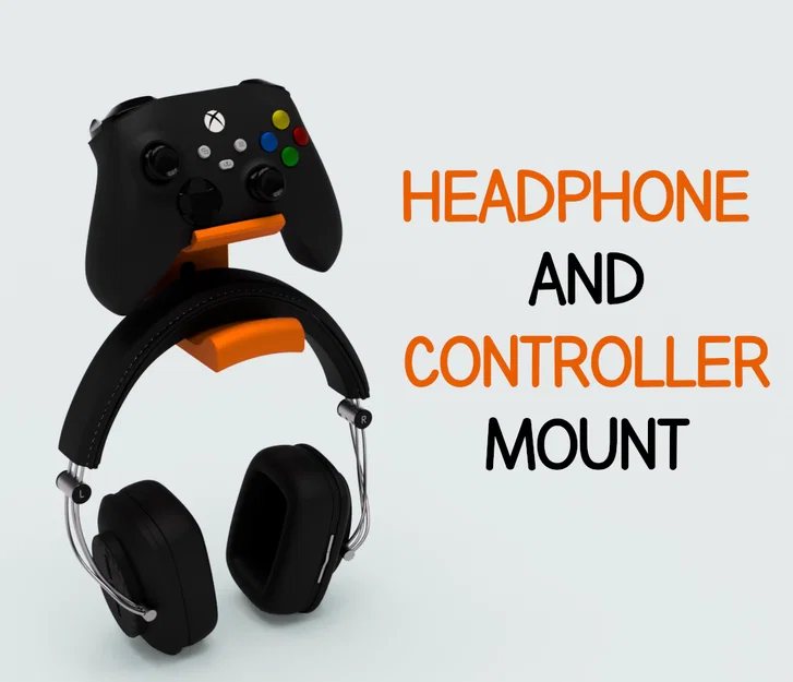 Giá treo tai nghe và tay cầm chơi game đa năng (Controller Mount) - Image 1