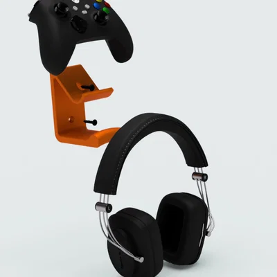 Giá treo tai nghe và tay cầm chơi game đa năng (Controller Mount)