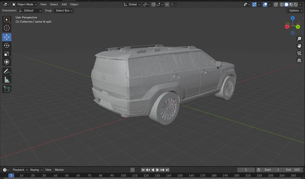 Mô hình xe 2024 Hyundai Santa Fe - Image 4