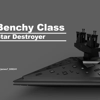 Benchy Class Star Destroyer (3D Benchy)