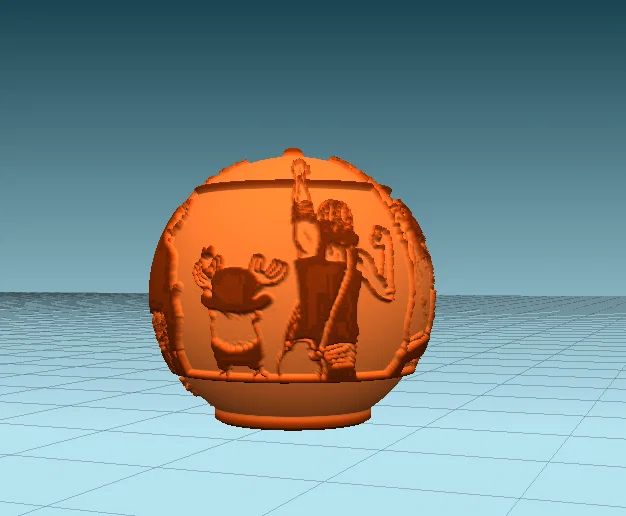 Đèn ngủ Lithophane One Piece: Cảnh phim Alabasta đầy cảm xúc - Image 1