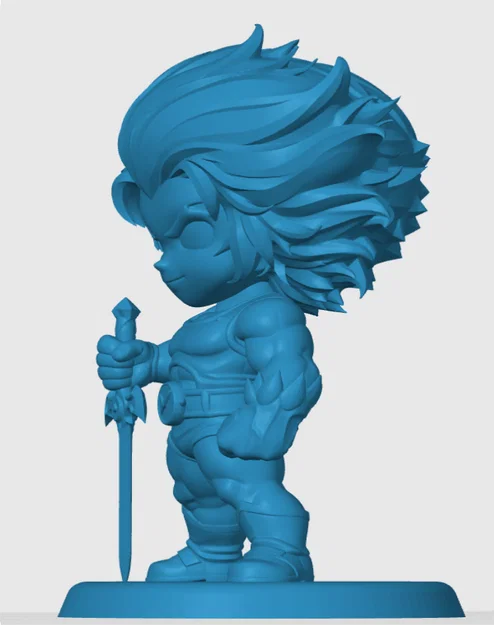 Mô hình Lion-O Chibi Thundercats cực chất cho máy in 3D - Image 2