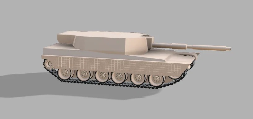 Mô hình xe tăng M1 Abrams đơn giản - Image 1