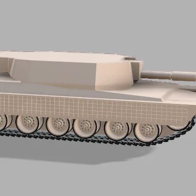 Mô hình xe tăng M1 Abrams đơn giản