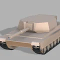 Mô hình xe tăng M1 Abrams đơn giản - Thumbnail 2