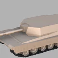 Mô hình xe tăng M1 Abrams đơn giản - Thumbnail 3