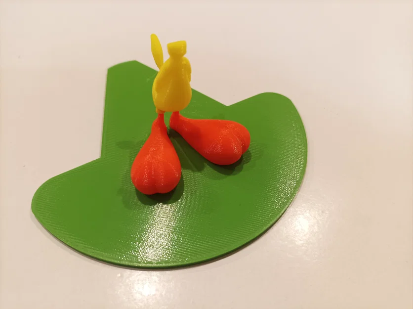 Đế đứng mô hình Tweety 3D - Giúp Tweety đứng vững chắc chắn - Image 2