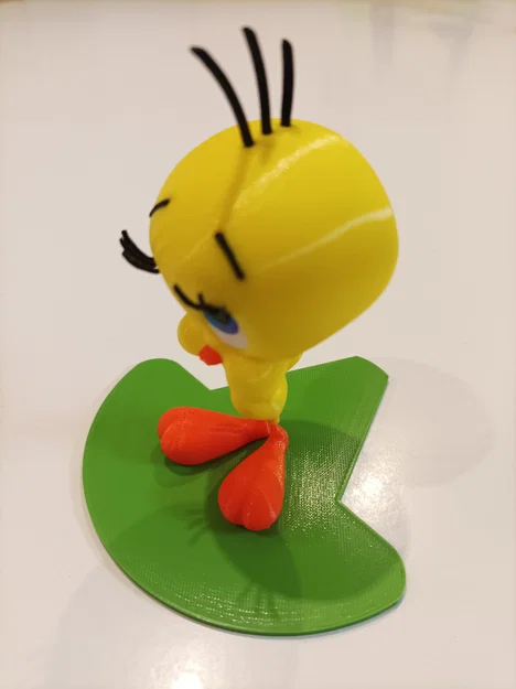 Đế đứng mô hình Tweety 3D - Giúp Tweety đứng vững chắc chắn - Image 3