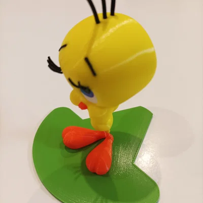 Đế đứng mô hình Tweety 3D - Giúp Tweety đứng vững chắc chắn