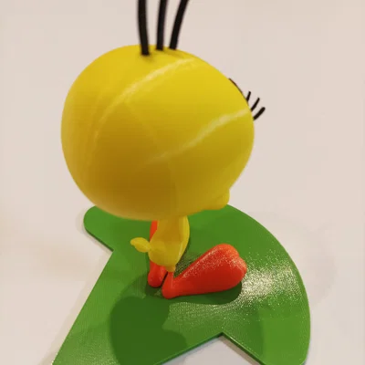 Đế đứng mô hình Tweety 3D - Giúp Tweety đứng vững chắc chắn