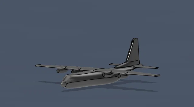 Mô hình Simple C130 - Image 2