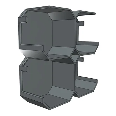 Khung đựng cuộn dây Modular Wire Spool Case 3D in tiện lợi