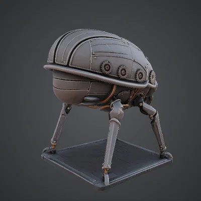 Bọ Cánh Cứng Cơ Khí Steampunk – Côn Trùng Chuyển Động Bằng Bánh Răng