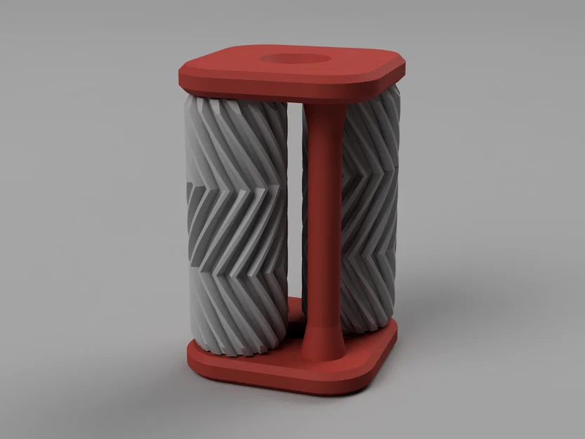 Gear Fidget Toy 02 - Đồ chơi bánh răng hình vuông mỏng - Image 2