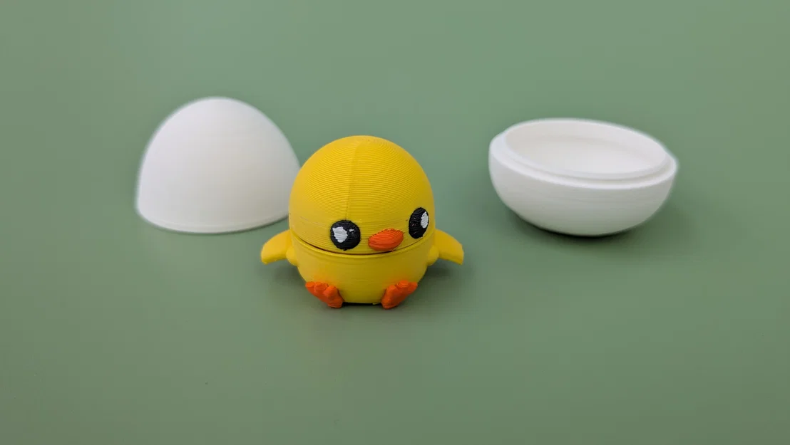 Gà Con trong Trứng - Mô hình khớp nối Phục sinh | In không cần hỗ trợ - Image 5