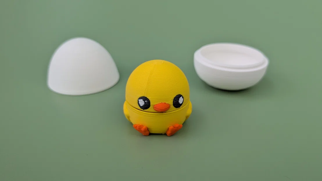 Gà Con trong Trứng - Mô hình khớp nối Phục sinh | In không cần hỗ trợ - Image 7