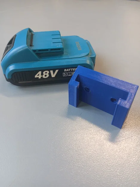 Giá treo pin máy khoan 48V gắn tường - Giải pháp sắp xếp thông minh - Image 1