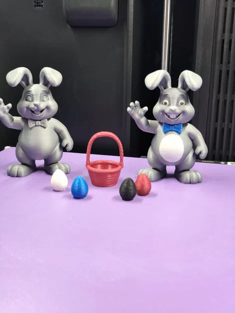 Thỏ Phục Sinh Nghệ Thuật: In, Tô Màu và Thỏa Sức Sáng Tạo! - Image 3