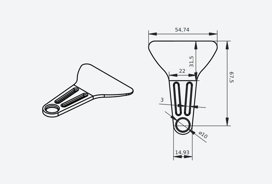 Dao trét bột siêu nhẹ in 3D tiện lợi cho mọi nhu cầu sửa chữa - Image 3