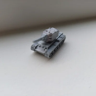 Mô hình xe tăng 1:200 KV-2