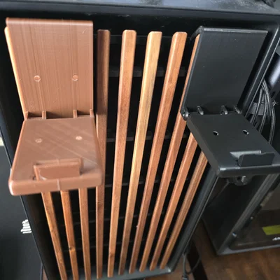 Giá treo tai nghe và tay cầm gập gọn cho Fractal North