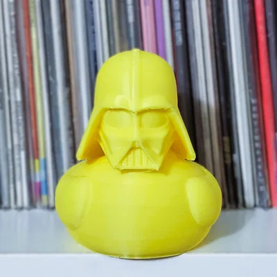 Mô hình chú vịt Darth Vader in 3D - The QUACK Side of the Force