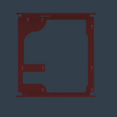 Khay Đỡ Mainboard MATX Cho Tủ Rack DeskPi Rackmate T2