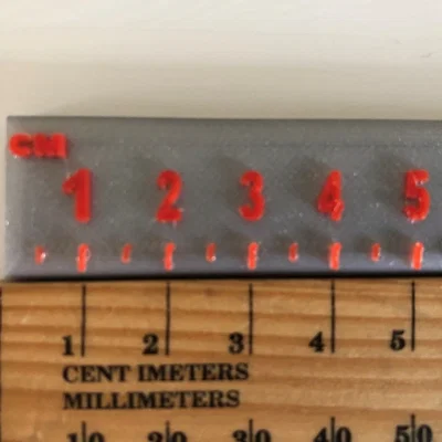 Thước đo độ chính xác cao (cm và inch)