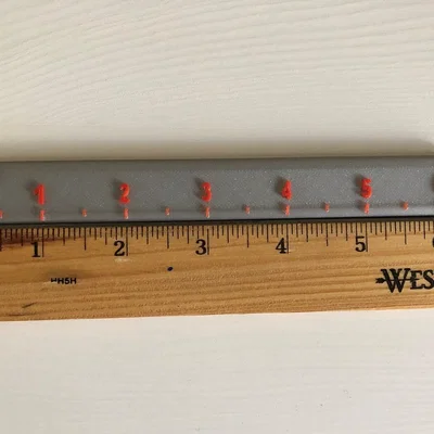 Thước đo độ chính xác cao (cm và inch)